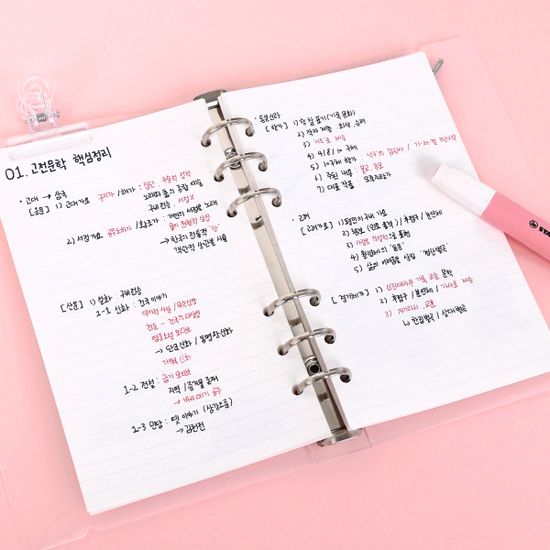 워너디스 A6 6공 점보 리필 6mm 라인 내지