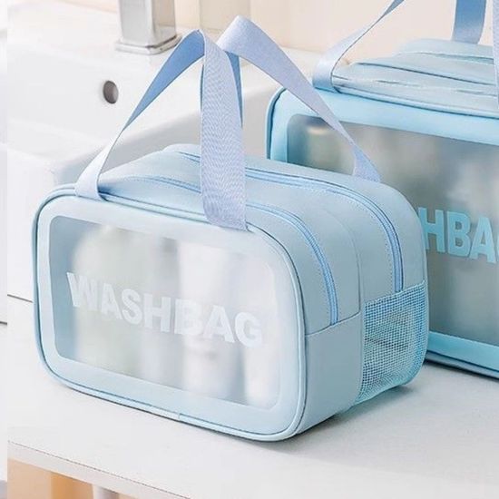 메쉬 샤워 PVC 방수 파우치 방수백(WF618A8)