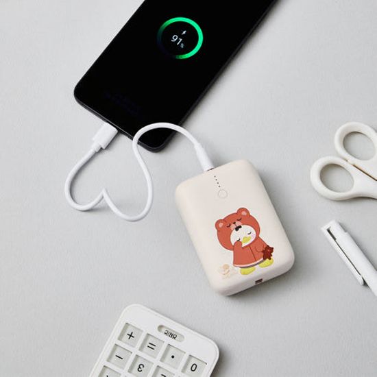 펭수 고속충전 휴대용 보조배터리 BP100W