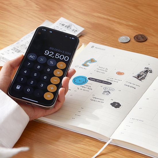 2026 기본 가계부 (날짜형, 1년용)