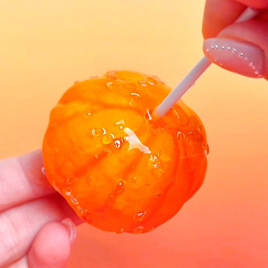 젤시스 통귤사탕 클리어 점토슬라임 왁뿌 왁스부수기