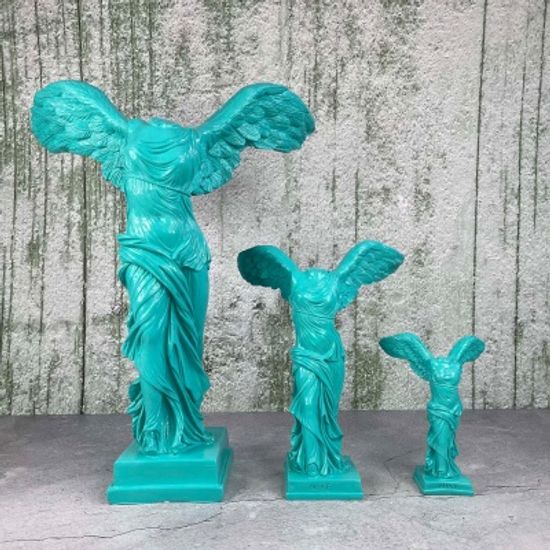 승리의 여신 니케 조각상 석고상 중형25cm 2종빈티지