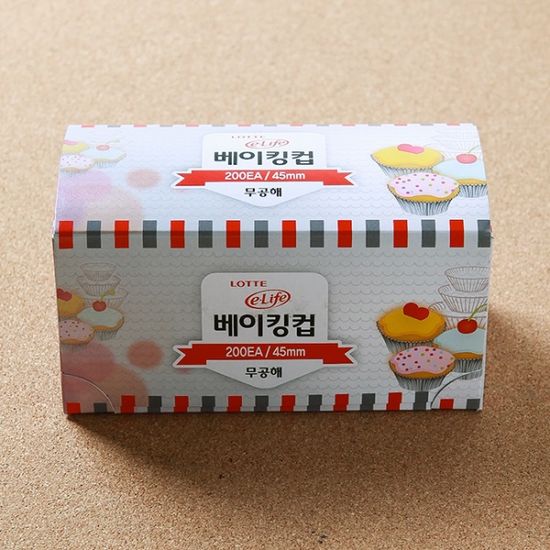 200p 롯데 은박 베이킹컵 실속형(45mm)