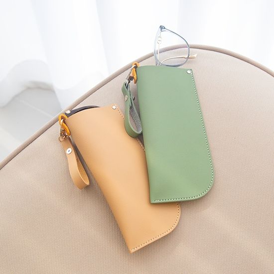 국내제작 고리형 프리미엄 안경 수납 파우치