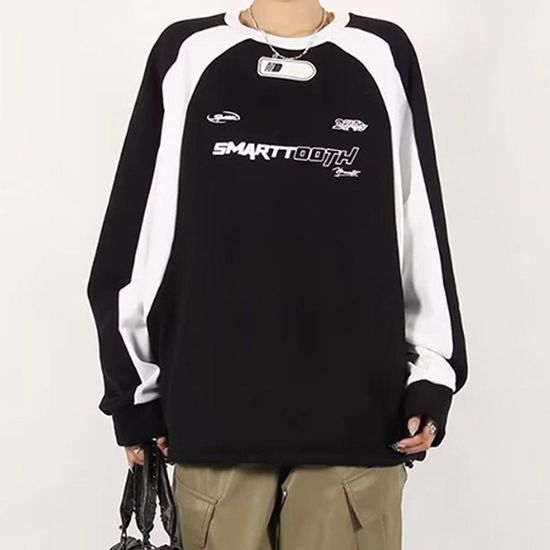 심플 레터링 디자인 맨투맨 LM-0194(WCF37BC)