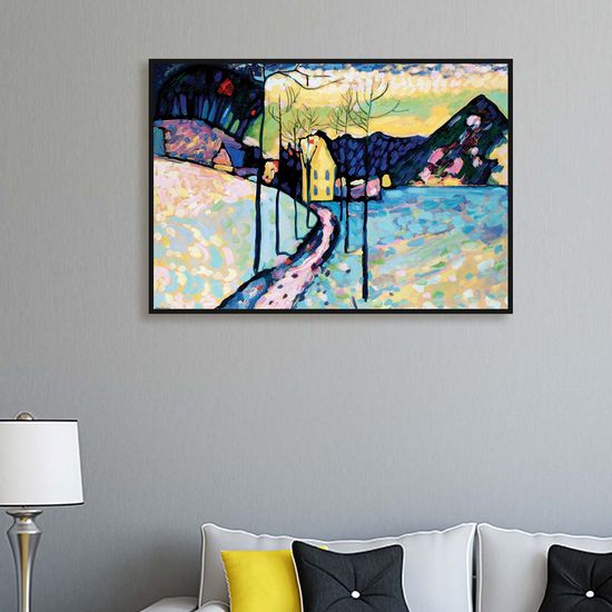 칸딘스키 - 겨울 풍경 Winter Landscape 