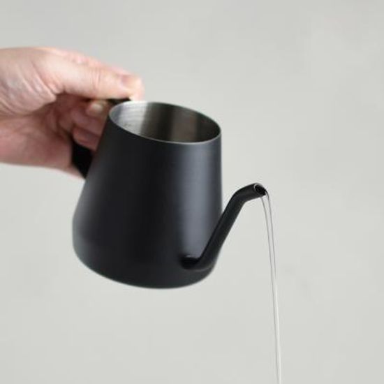 [킨토] 퍼오버 주전자 430ml (블랙)