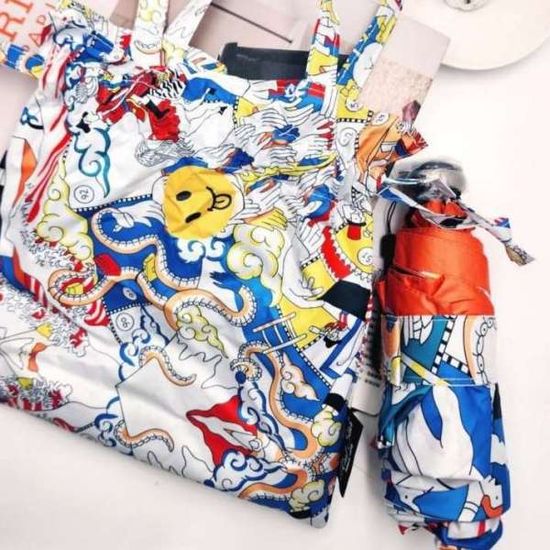 [애슬릿]암막 양우산 가방 5단 수동 미니 경량 튼튼한