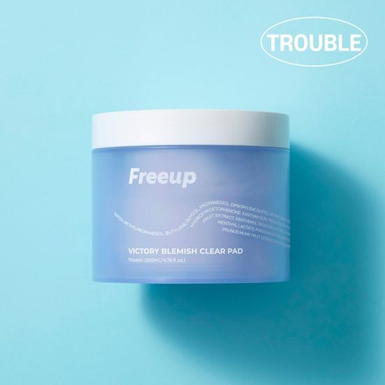 프리업 빅토리 블레미쉬 클리어 패드 200ml (70매입)