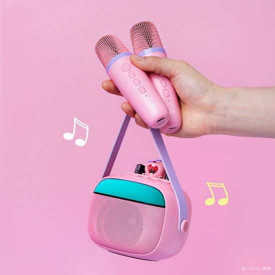 잔망루피 미니 블루투스 스피커 마이크 2개 세트