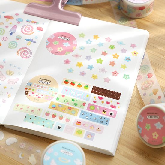 휘뚜루마뚜루 키스컷 테이프 ver.2 (4종)