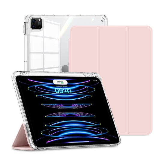 아이패드 프로11 6/5세대 클리어범퍼 펜슬수납 케이스