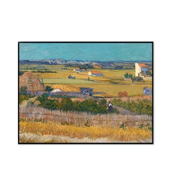 [THE BELLA] 고흐 - 라 크로 평야의 수확 (수확기 풍경) Harvest at La Crau (Harvest Landscape)