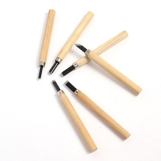 보급형 목공용 조각도 6종세트 나무 공예 조각칼