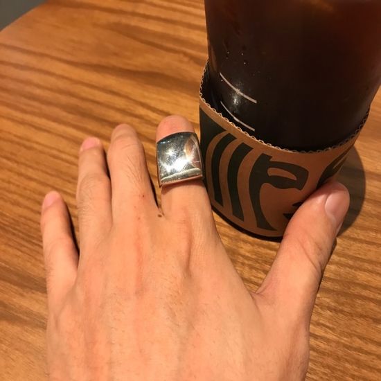 민자 925실버 순은반지 유니크한반지 커플