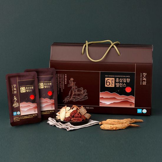 [정녹삼] 6년근 홍삼침향 밸런스 (50ml X 30포)