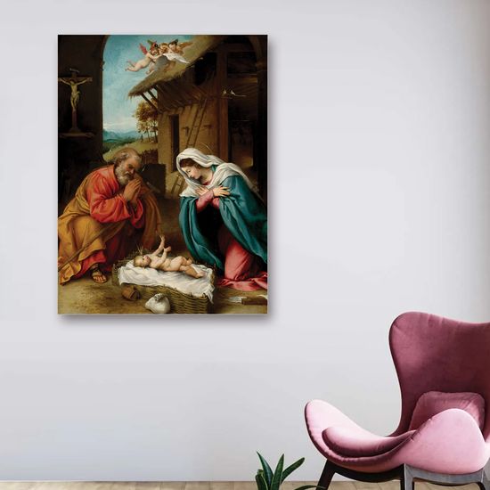 로렌조 로토 - 그리스도의 탄생 (성탄) Nativity