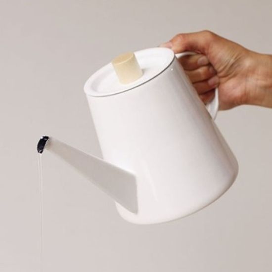 일본 kacio 카이코 법랑 드립 주전자