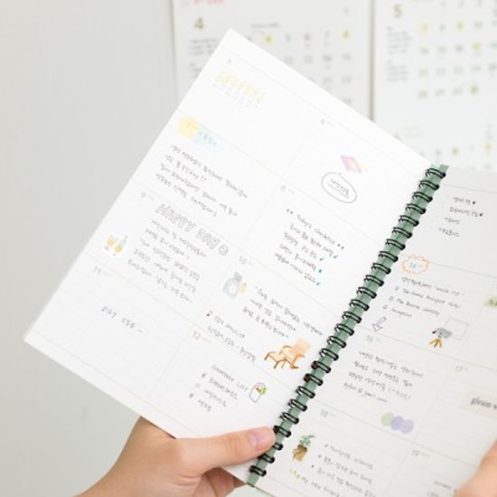 바이풀디자인_세컨 플래너_미디움_주간 2023