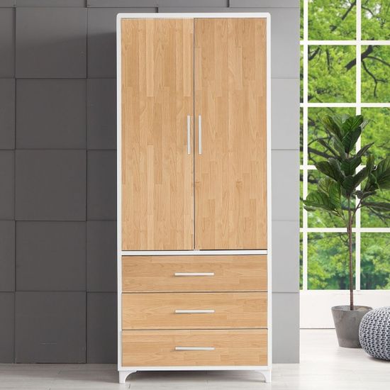 쥬니 틈새 옷장 80cm 싱글 장롱 1인 이불장 (착불)