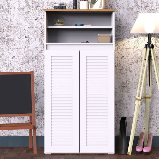 샤베트 현관 미니 틈새 신발장 좁은 현관장 (착불)