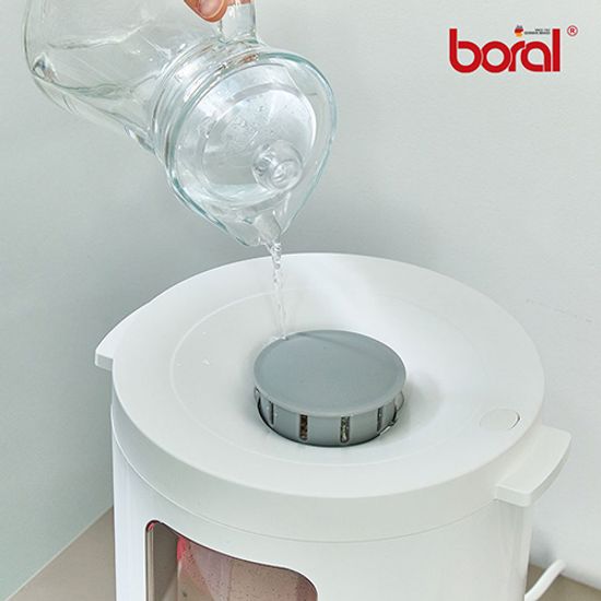 보랄 친환경 글라스 무드등 가열식 가습기 BR-DS30