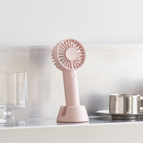 알로 듀얼팬2 휴대용 선풍기 F2A