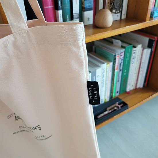 아그네스마틴_펜슬 샤프너 에코백/북백