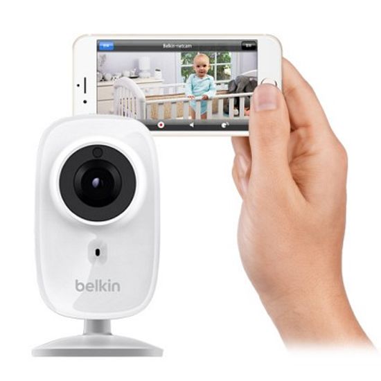 벨킨 HD Wi-Fi 카메라 CCTV 넷캠 야간 투시 지원{F7D7602kr}