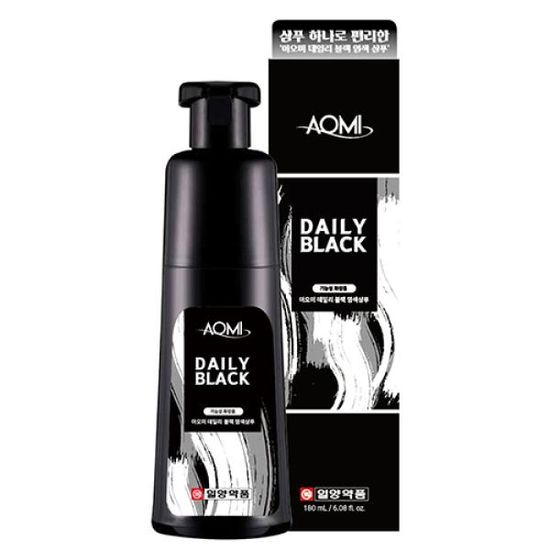 일양약품 아오미 데일리 블랙 염색샴푸 180ml