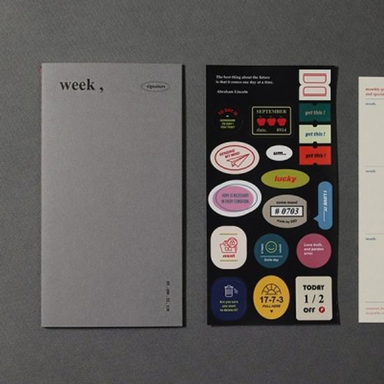 시그니쳐 위클리 플래너