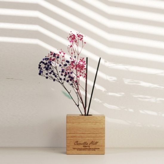 엠플라인 우드 각인 실내 디퓨저 방향제