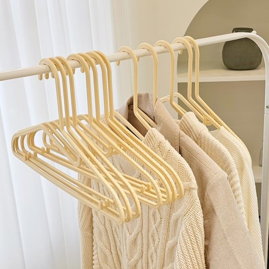 밸런스 논슬립 옷걸이 50P 목 늘어남 방지 버터 출시