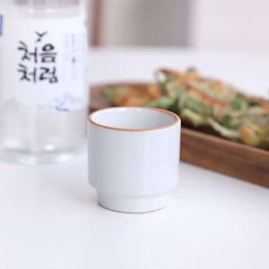 [선물포장] 다옴 국산 도자기 소주잔 70ml 세트 4p