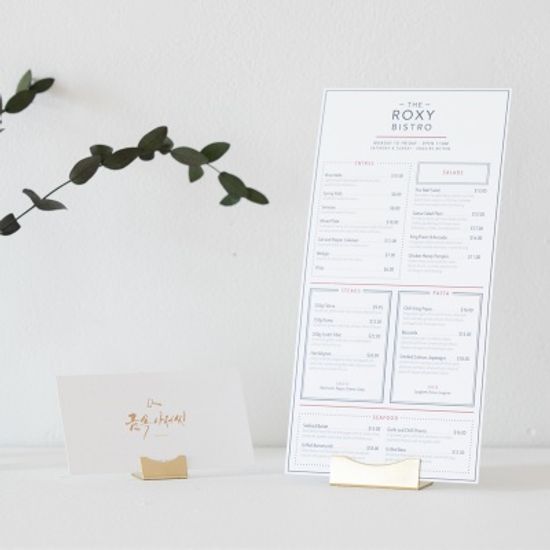 황동 브라스 명함꽂이 카드스탠드 L사이즈