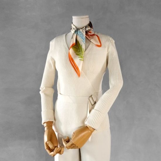 [베네]보테니컬 실크 쁘띠 스카프