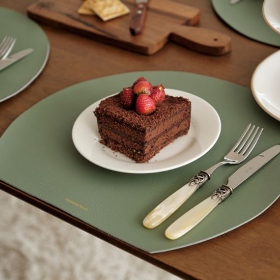 누보 다이닝매트 가죽 방수 식탁매트 테이블 플레이팅