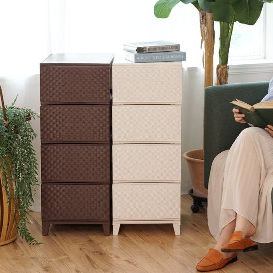 가든 라탄 서랍장 일반형 2~7단 모음 플라스틱 수납장