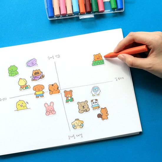 귀염뽀짝 MBTI 스티커