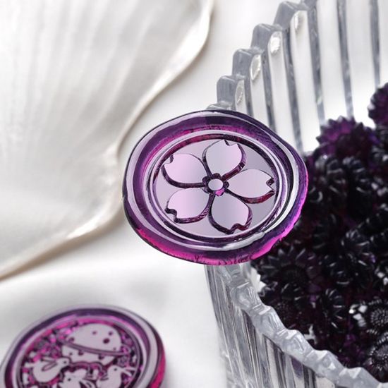 실링왁스 비즈 아이스 투명한 비즈  씰링왁스