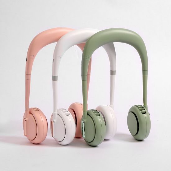 [브리즈홈]두손이 자유로운 USB 넥밴드 선풍기