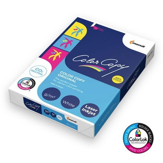몬디 복사용지 A4용지 120g 100매 소포장 백색