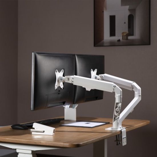 루나랩 라이트 듀얼 모니터암 거치대