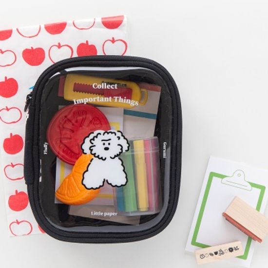 Little PaPer 투명 파우치