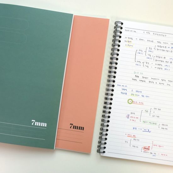 건망증 스프링 라인노트 6mm 7mm 8mm 9mm 11mm 13mm