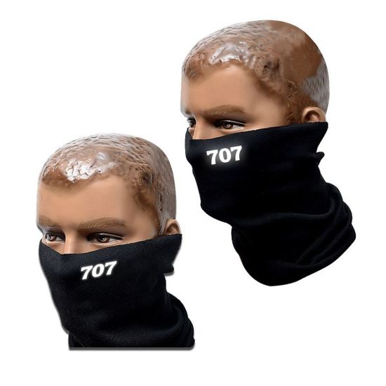 707 검정색 국산 반사필름 넥워머(W98E27C)