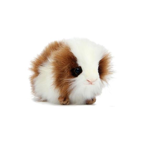 3735 기니피그 동물인형(Brown&white)/20x10cm