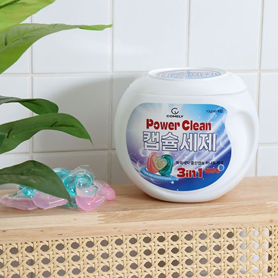 코멜리 캡슐세제 라벤더향 13g (40개입) 3in1
