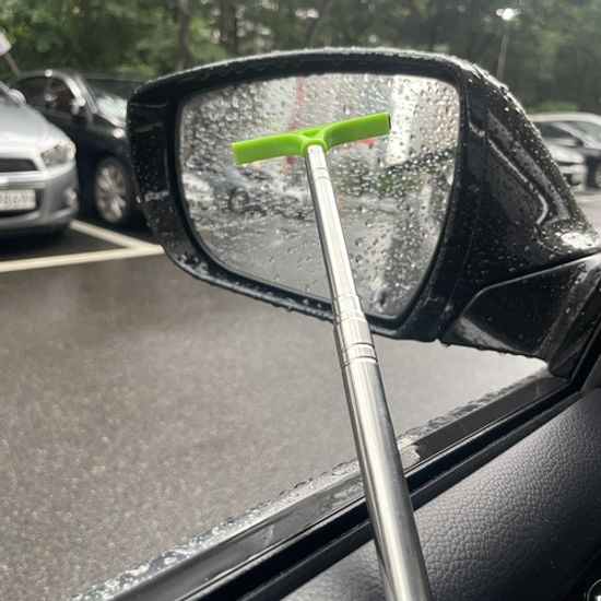 차량 빗물제거 백미러 사이드미러 스퀴지 클리너 길이