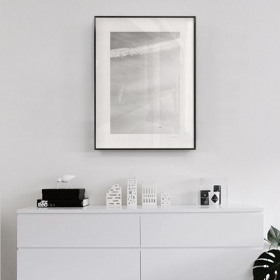 미니멀리즘 블랙앤화이트 일탈 대형액자 MBW113-60x80